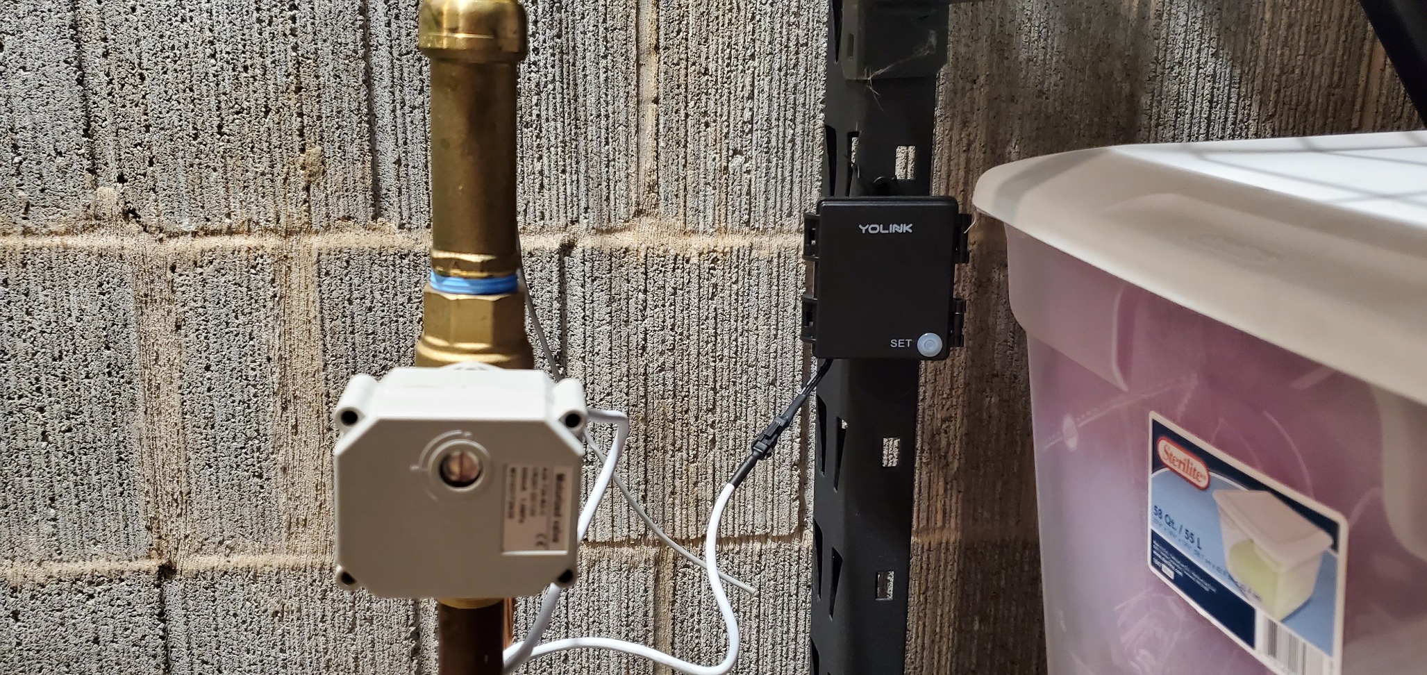 YoLink Water Leak Sensor 3-Pack, LoRa Up to 1/4 Mile Open-Air Range Smart Water Leak & Flood Detector, SMS/Text, Email & Push Notifications, w/Alexa, IFTTT, Home Assistant - YoLink Hub Required customer photo 1