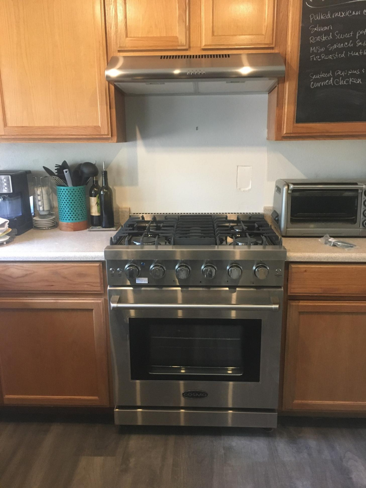 Cosmo COS-EPGR304 30 in. Haven Collection 4.8 cu ft 5 Burner Gas Range, Convection, Stainless Steel customer photo 1