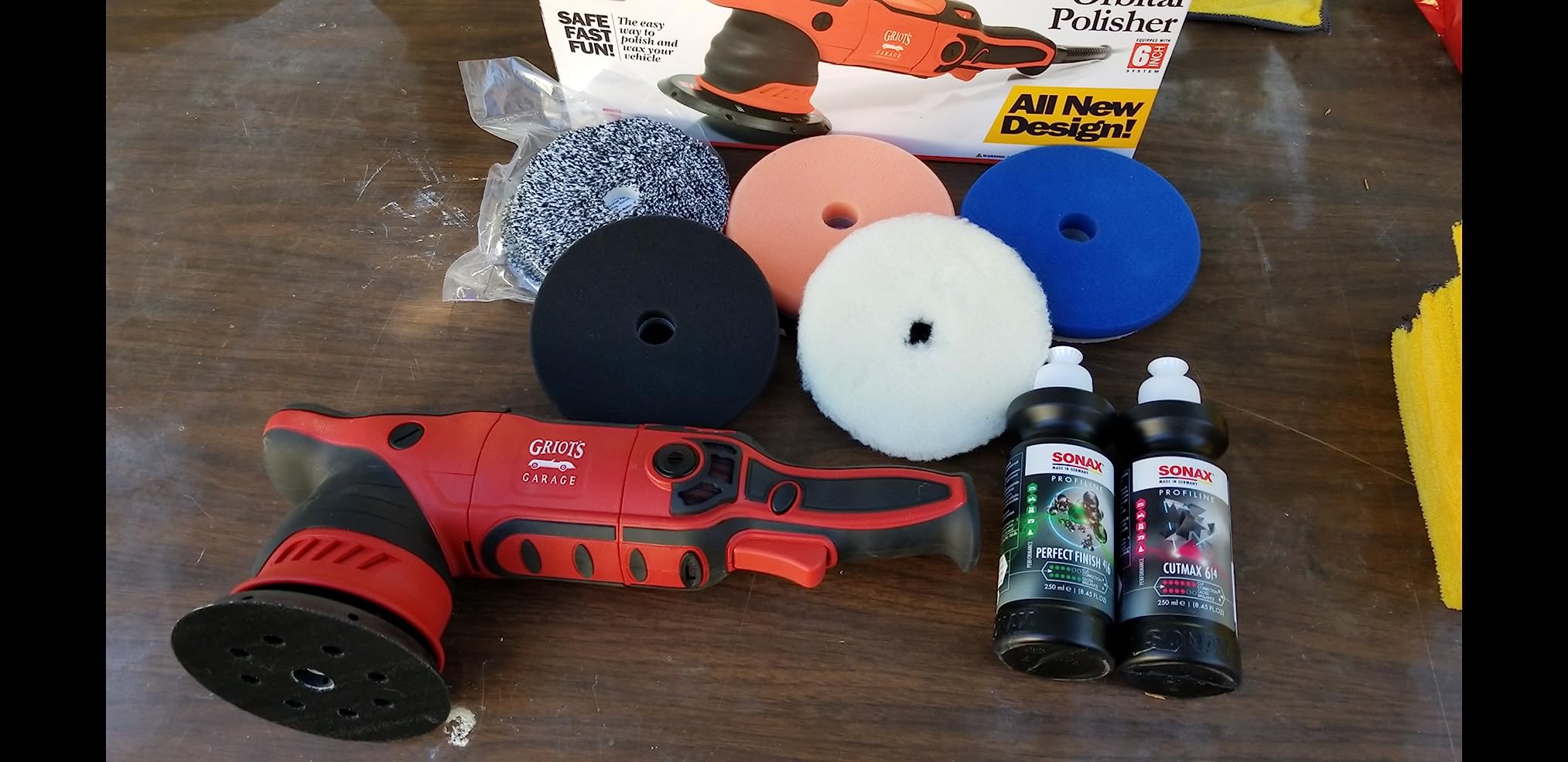 Griot's Garage G9 Random Orbital Polisher 10901 - 1000-Watt Dual Action Buffer for Car Detailing, Polishing, Waxing, Swirl and Scratch Removal customer photo 1