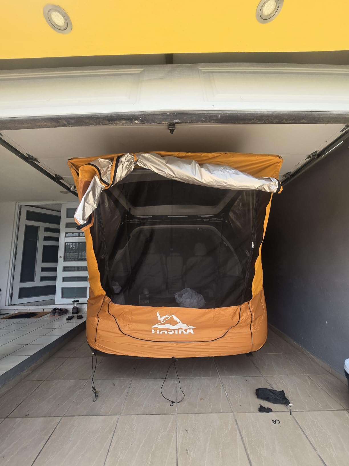 HASIKA SUV Tailgate Tent, 2-Person Car Camping Awning | 3000mm Waterproof & UPF 50+ customer photo 1