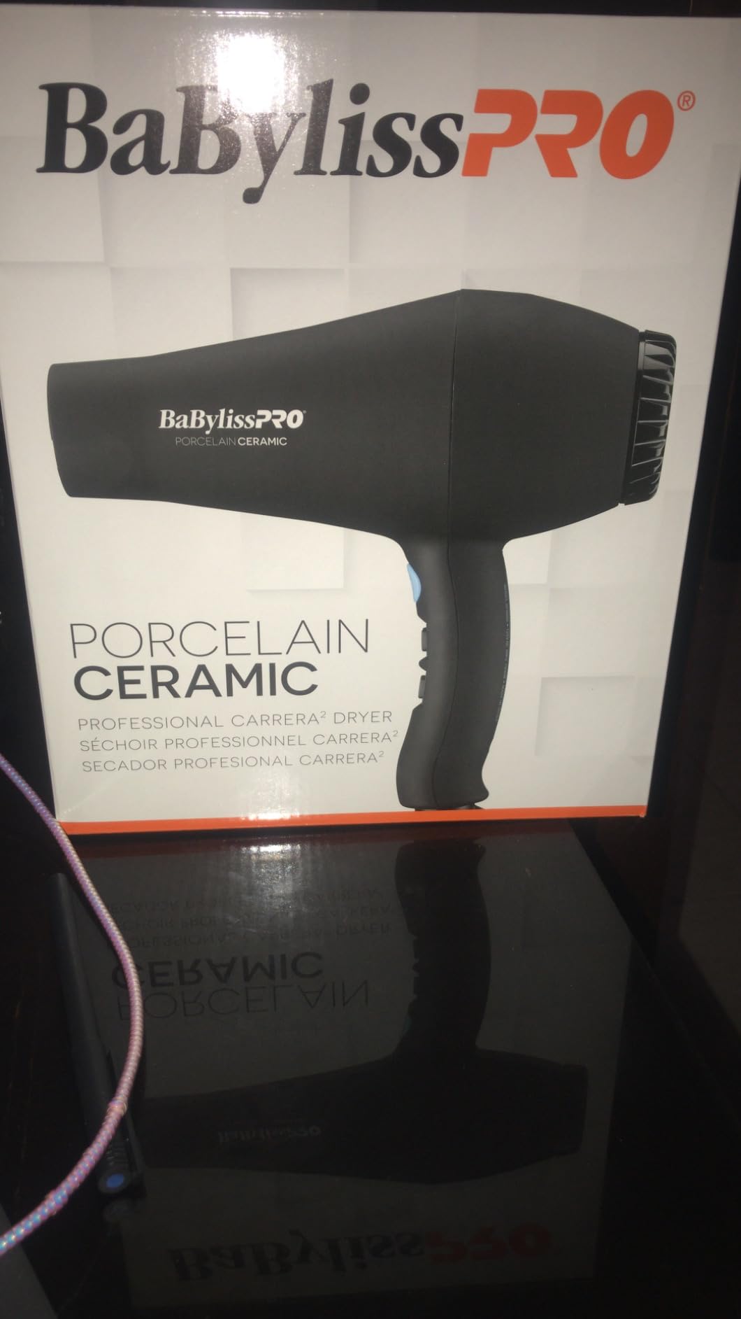 BaBylissPRO Porcelain Ceramic Carrera Professional Hair Dryer customer photo 2