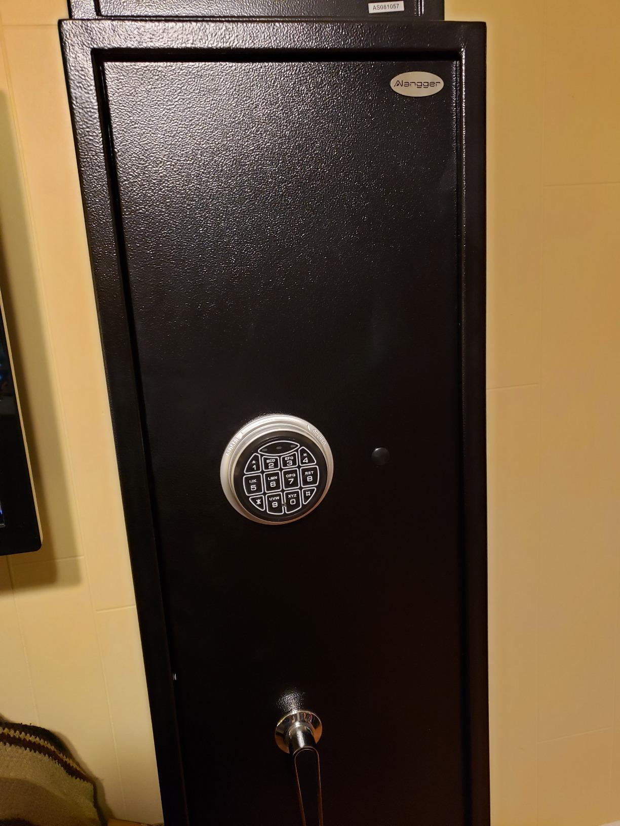 Langger V Gun Safe for Rifle, Upgraded Quick Access 5-6 Gun Large Rifle Gun Security Cabinet customer photo 2