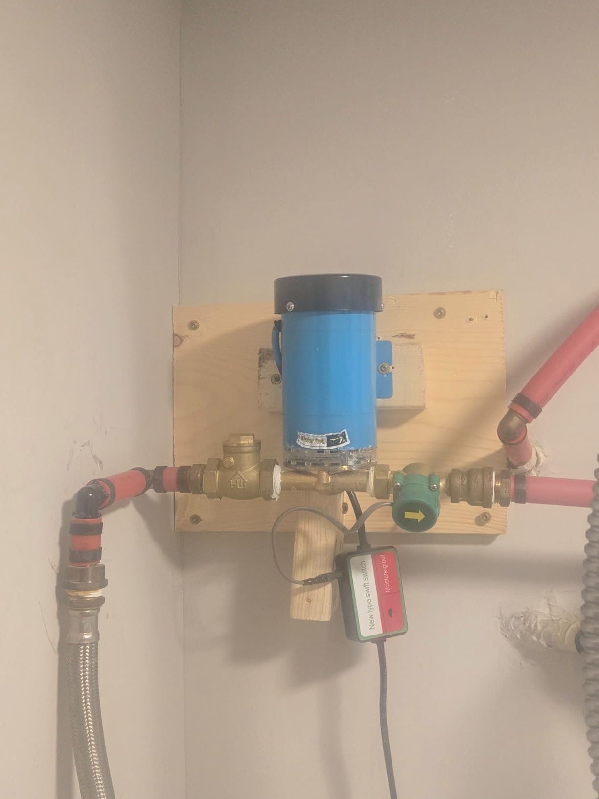 Home Pressure Booster Pump115V/60HZ 120W 1 inch Outlet Circulating Pump Automatic Shower Booster Pump with Water Flow Switch for Whole House System customer photo 2