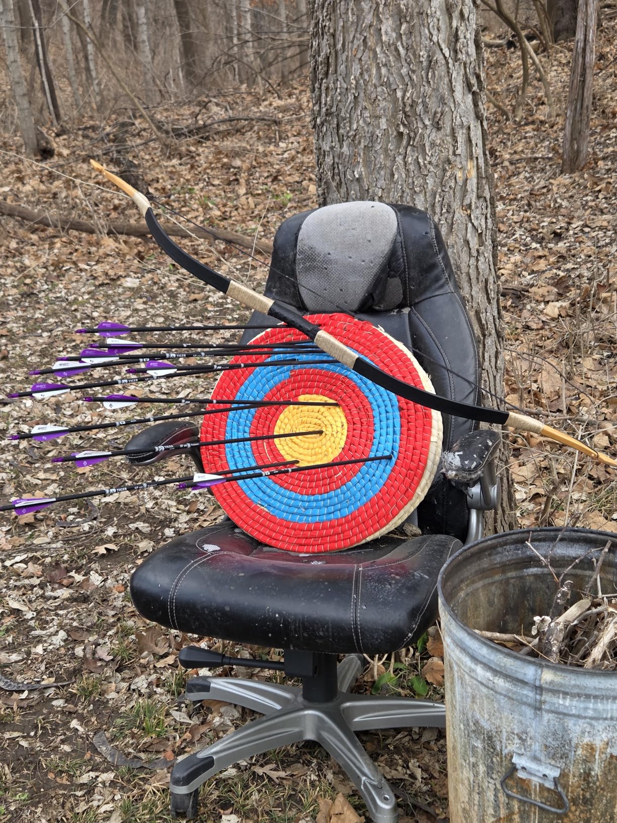 Dostyle Archery Targets Traditional Solid Straw Round Archery Target Shooting Bow Coloured Rope Target Face Three Layer for Shooting Practice customer photo 1