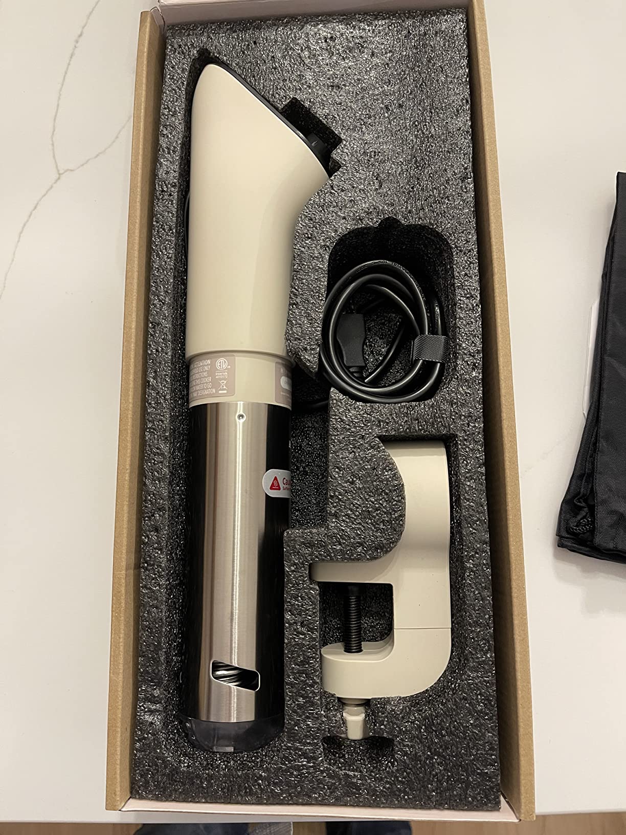 Greater Goods Sous Vide Cooker, 1100W, No App or WiFi Needed (Onyx Black), Quiet Brushless Immersion Circulator, Stainless Steel Cover, Precision Dial Control customer photo 2
