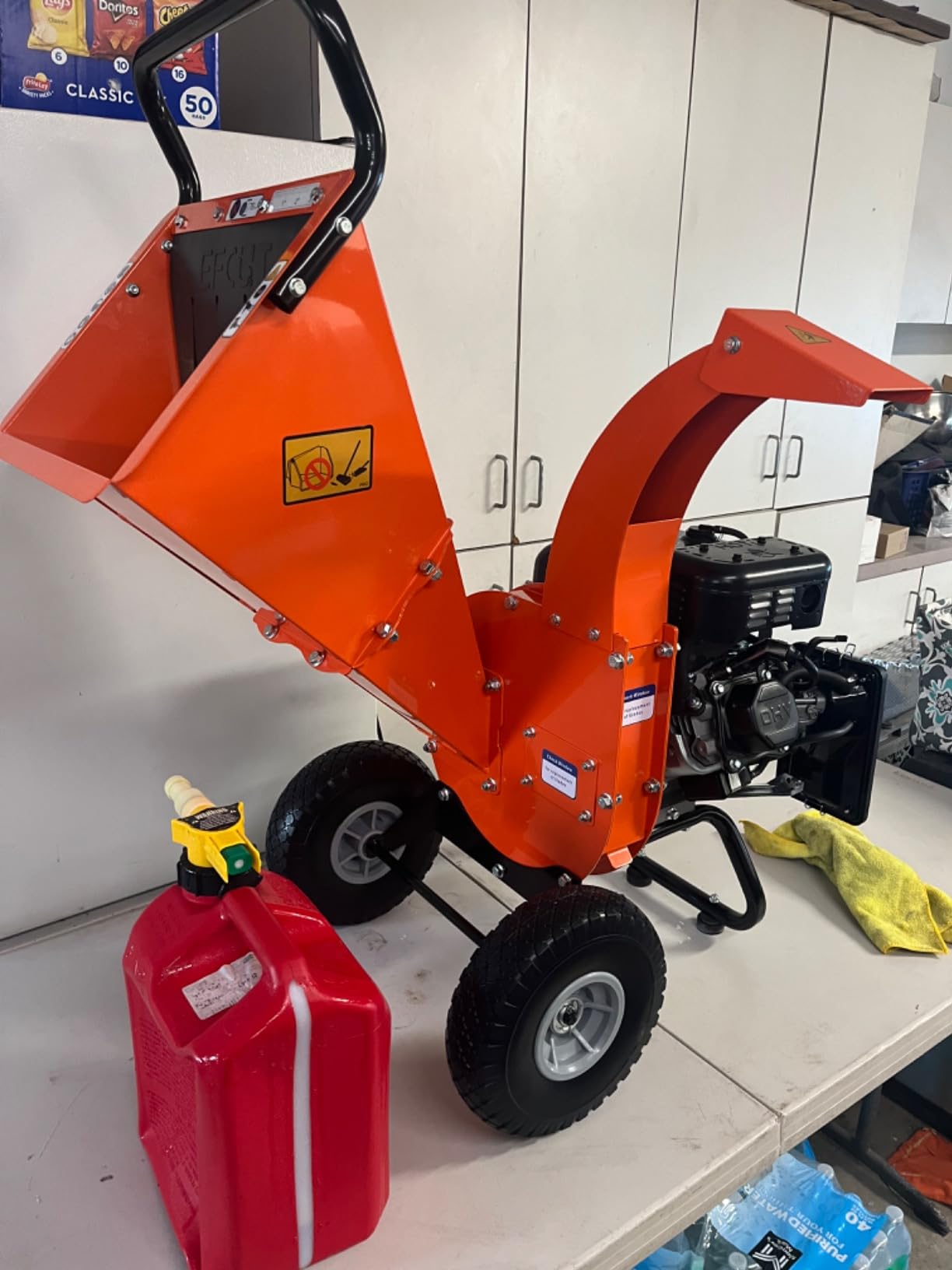 C30 LITE Wood Chipper Shredder Mulcher Heavy Duty 7 HP 212cc Gas Powered 3 Inch Max Capacity customer photo 2