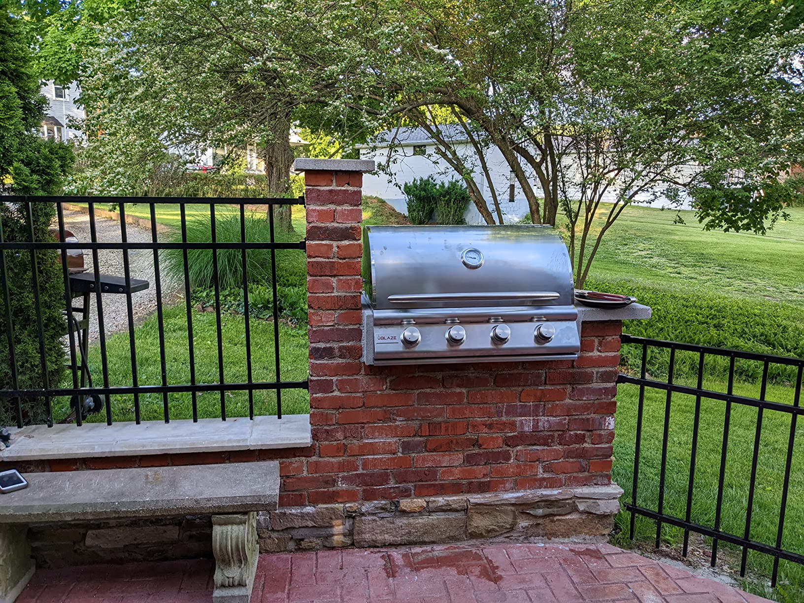 Blaze Outdoor Kitchen Grill | 25-inch Built-in Propane Gas Grill | 3 Burner Barbecue | Premium BBQ | Commercial Grade Grilling Experience | Best in Class Warranty | Prelude LBM BLZ-3LBM-LP customer photo 1