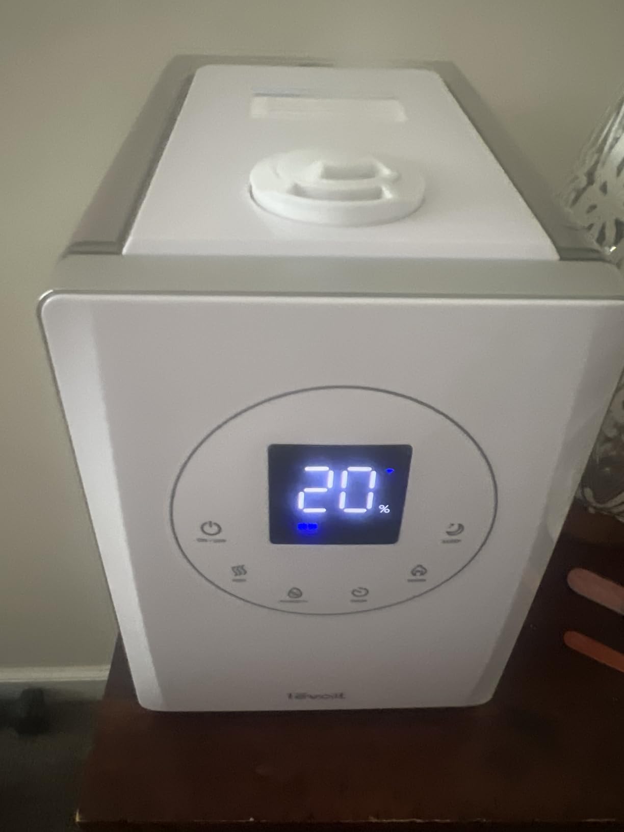 LEVOIT LV600S Smart Warm and Cool Mist Humidifiers for Home Bedroom Large Room, (6L) 753ft² Coverage, Quickly & Evenly Humidify Whole House, Easy Top Fill, App & Voice Control - Quiet Sleep Mode customer photo 1