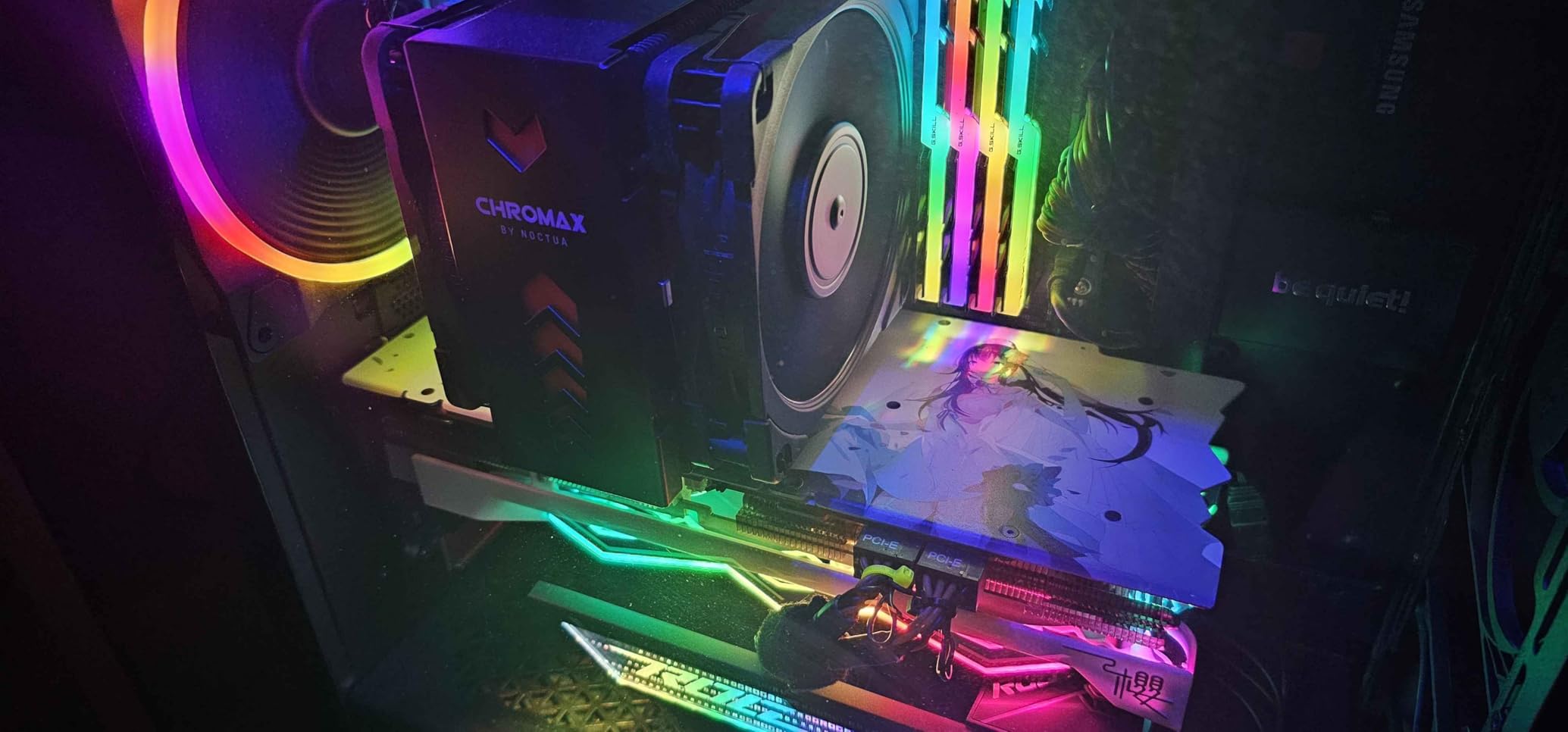 Noctua NH-U12A chromax.Black, 120mm Single-Tower CPU Cooler (Black) customer photo 2