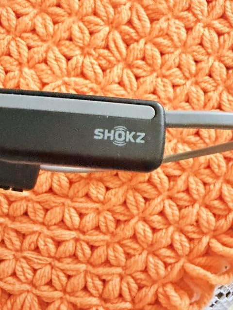 SHOKZ OpenMove - Open-Ear Bluetooth Sport Headphones, Bone Conduction Wireless Earphones, Sweatproof for Running and Workouts, Grey customer photo 2