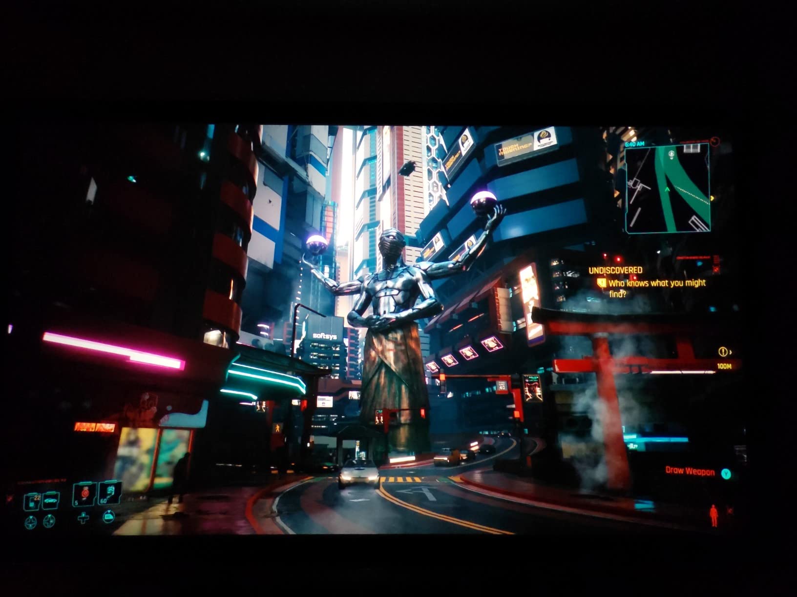 BenQ TK700 | 4K Gaming Projector w/ HDMI 2.0 | 16ms lag time @ 4K w/ Enhanced Black Details | 3200 Lumens | Dolby Atmos 5W Chamber Speaker | Auto Keystone correction 3D | PS5 Xbox Series X customer photo 2