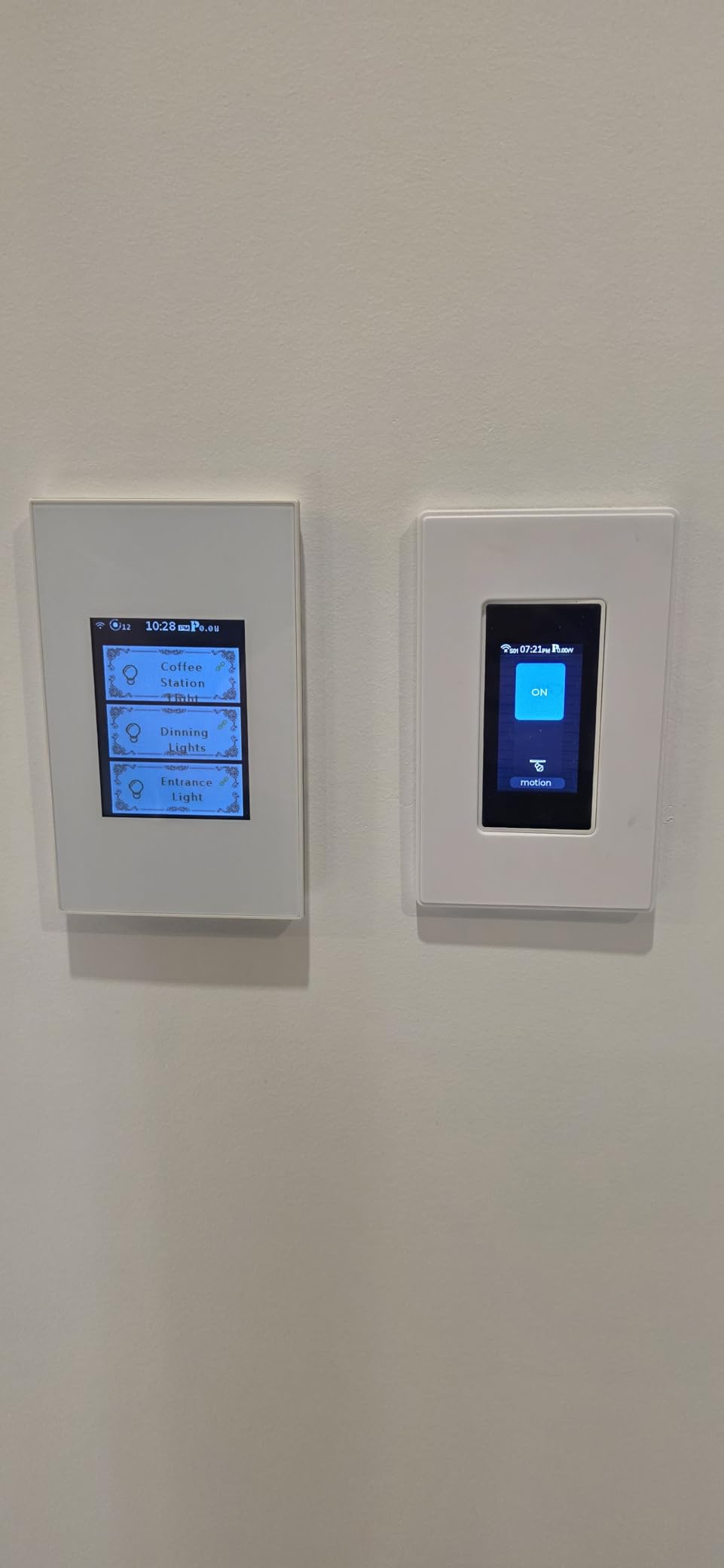 LANBON Smart Light Switch,1/2/3 Gang,3 Way for Whole House, LCD Magic Panel by WiFi Mesh Never be Offline, 2.4G Wi-Fi Smart Switch Compatible with Alexa&Google Home, Neutral Wire Required,L8-HS-White customer photo 2