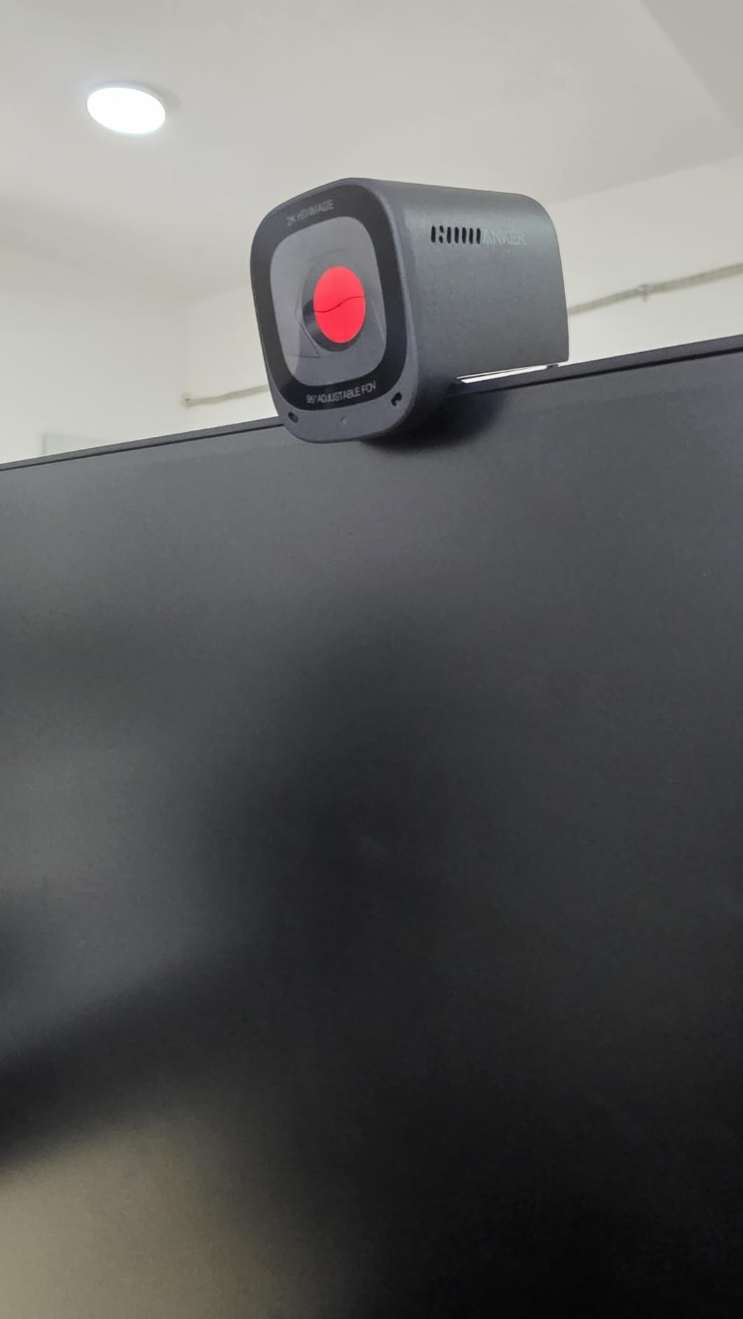 Anker PowerConf C200 2K Webcam, Computer Camera, Low-Light Correction | AI-Noise Canceling Mics, Adjustable Field of View, Built-in Privacy Cover, Stereo Mics, Works with PC/Laptop/Mac for Meeting customer photo 1