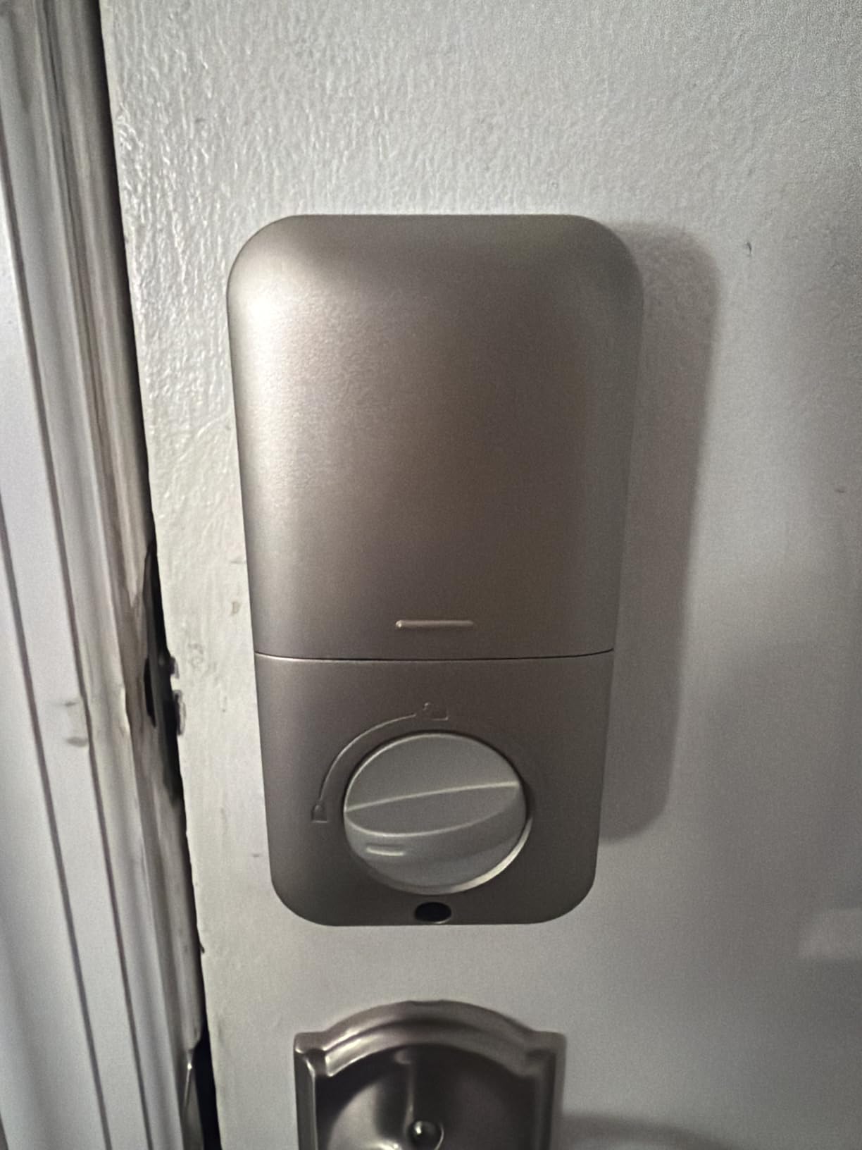 TEEHO TE001 Keyless Entry Door Lock with Keypad - Smart Deadbolt Lock for Front Door with 2 Keys - Auto Lock - Easy Installation - Matte Black customer photo 1