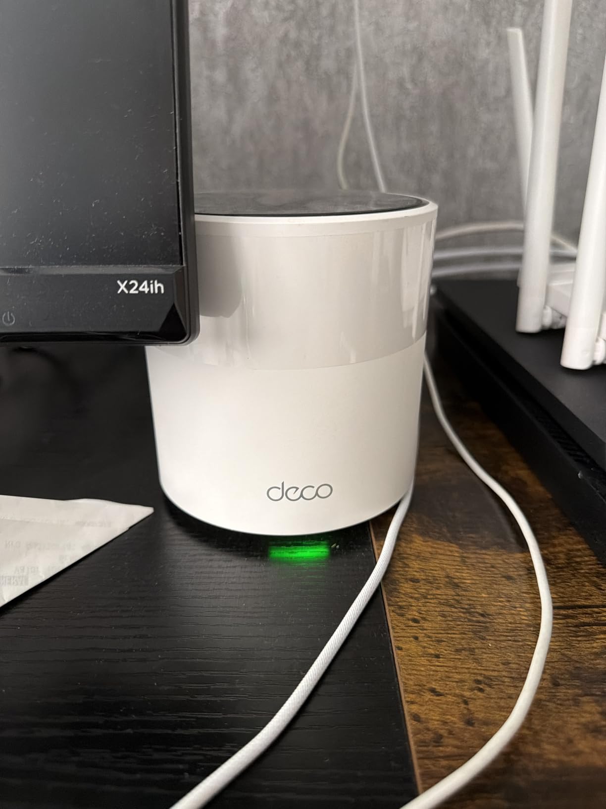 TP-Link Deco X55 AX3000 WiFi 6 Mesh System, Deco X55(3-Pack) | Covers up to 6500 Sq.Ft., Replaces Wireless Router and Extender, 3 Gigabit ports per unit, supports Ethernet Backhaul customer photo 1