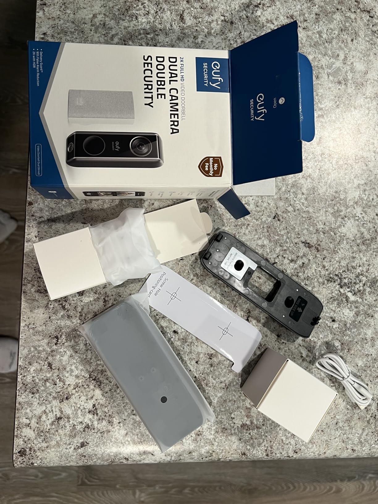 eufy Security Video Doorbell (Wired) S330 with Chime, Dual Cam, Delivery Guard, Security Camera, 2K with HDR, No Monthly Fee, 16-24V, 30VA, homebase NOT Supported, Motion Only Alert customer photo 2