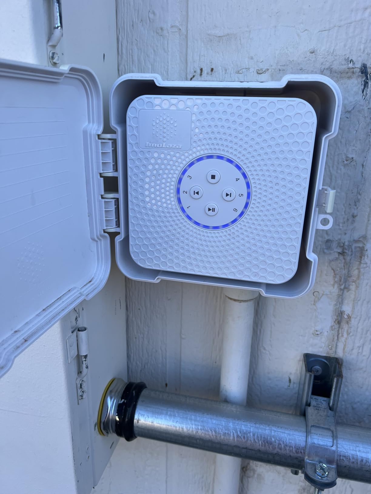 ImoLaza Indoor Smart Sprinkler Controller, ET Automatic Watering Irrigation Controller, 2.4GHz WiFi, Ultra Water Saving via Rain/Wind/Freeze/Saturation Skip, App Remote Control & Fault Alerts (8-Zone) customer photo 2