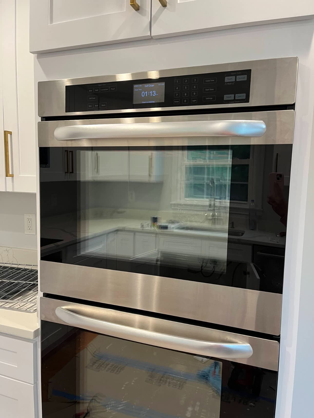 KoolMore 30-Inch Electric Single Wall Oven, Quiet Rapid Convection, 7 Cook/Baking Modes, Large Capacity, Self-Cleaning, Stainless Steel customer photo 1