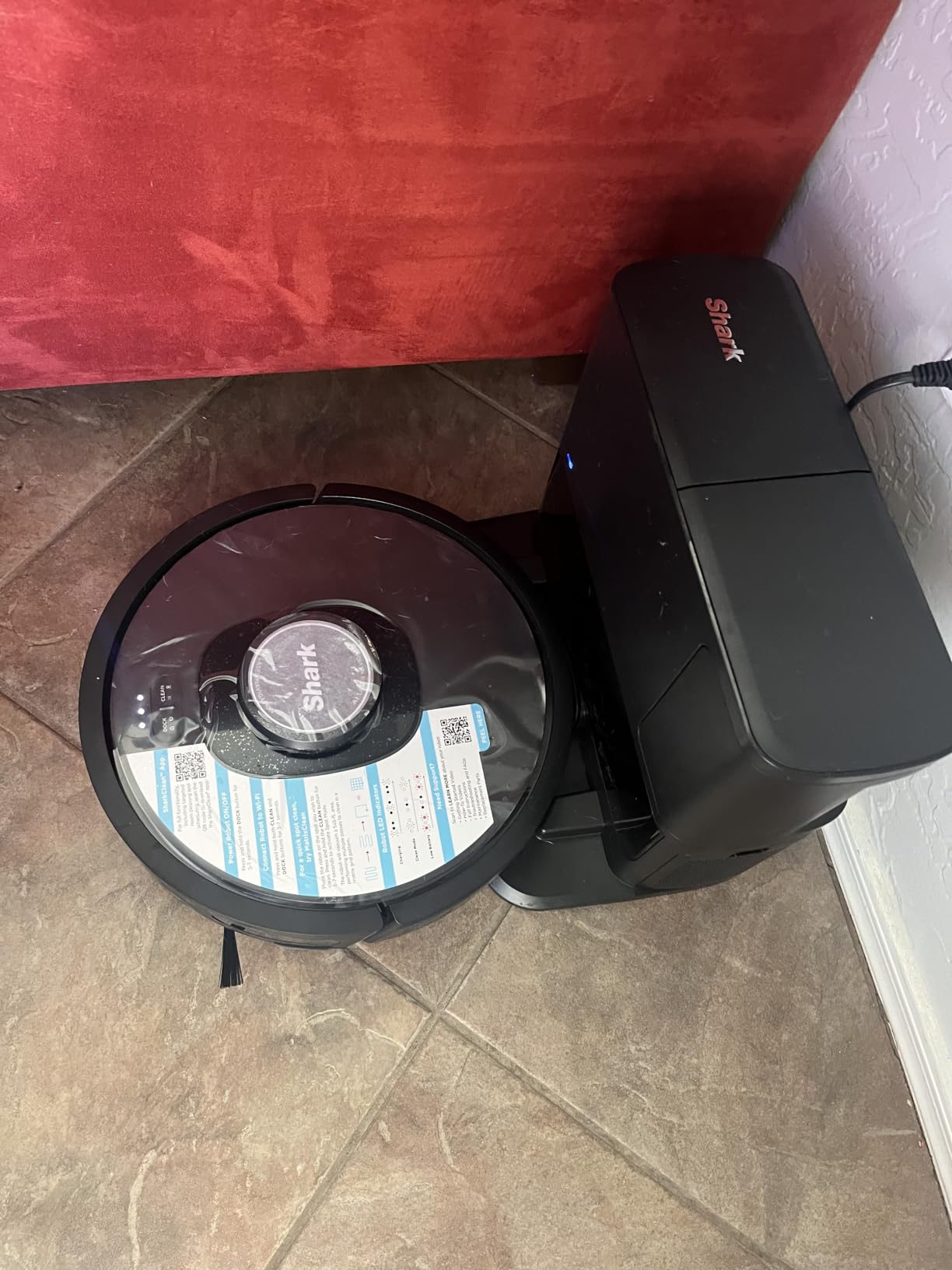 Shark Matrix Clean Robot Vacuum Cleaner with Powerful Suction for Pet Hair, Rugs, Carpets & Hard Floors | Self-Empty Base | 60-Day Capacity | Voice Control | LiDAR Navigation | White | AV2511AE customer photo 1