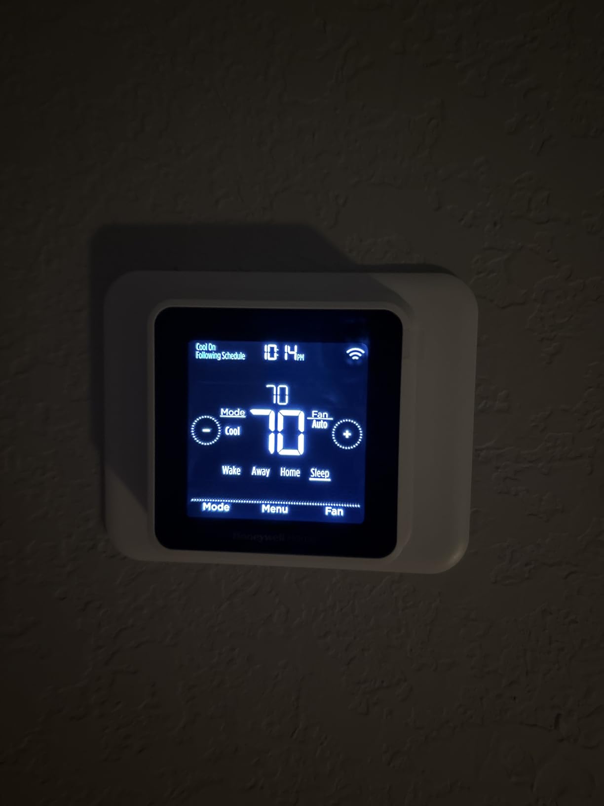Honeywell Home RTH8800WF2022, T5 WiFi Smart Thermostat, 7 Day-Programmable Touchscreen, Alexa Ready, Geofencing Technology, Energy Star, C-Wire Required customer photo 1