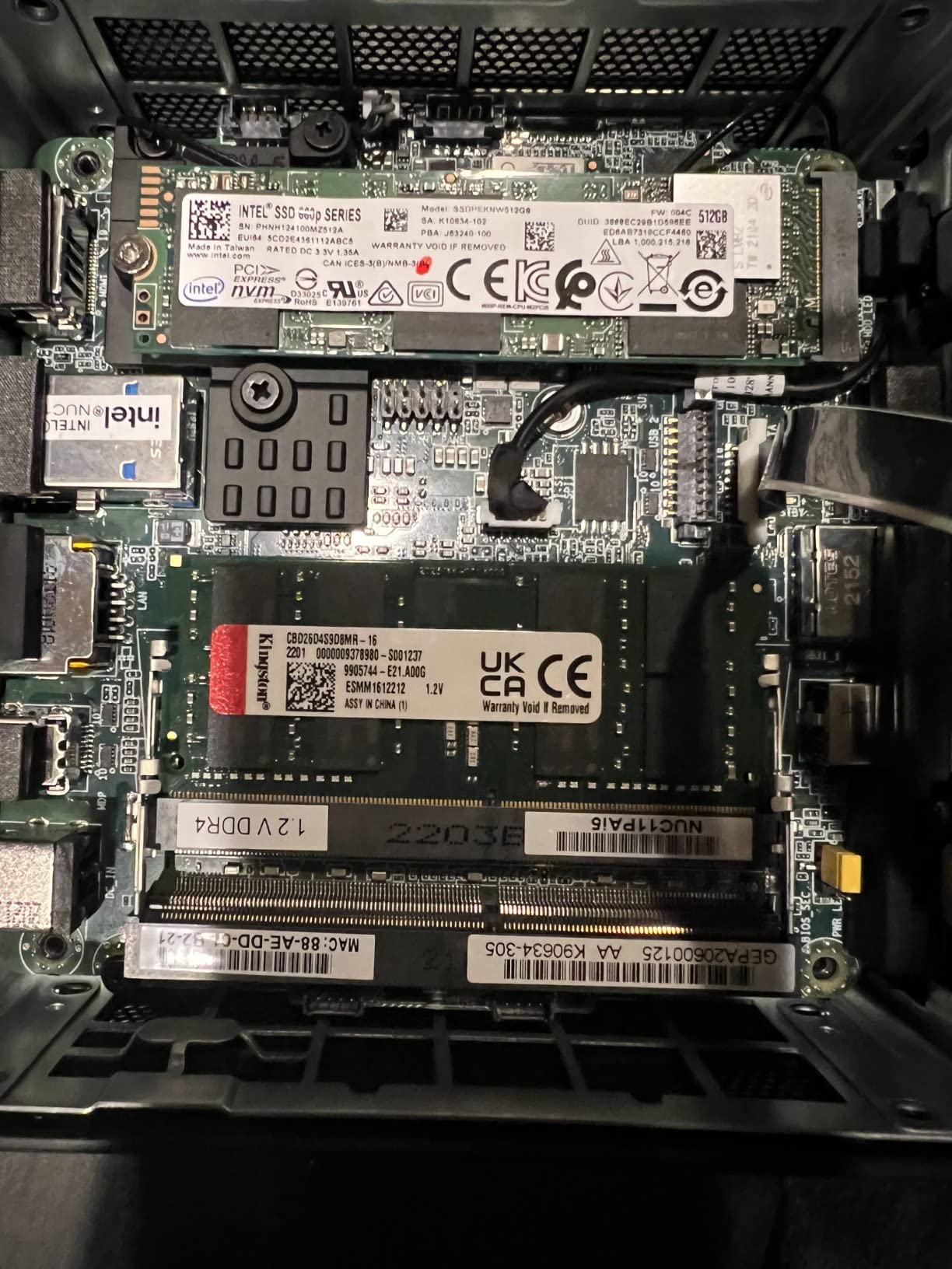 Intel NUC 13 Pro, ASUS NUC13ANHi5 Pro Arena Canyon Mini PC, 13th Core i5-1340P, 16GB RAM & 512GB SSD, Win 11 Pro, Support 4K Quad Display, WiFi 6, VESA/Home/Business Mini Desktop Computer customer photo 2