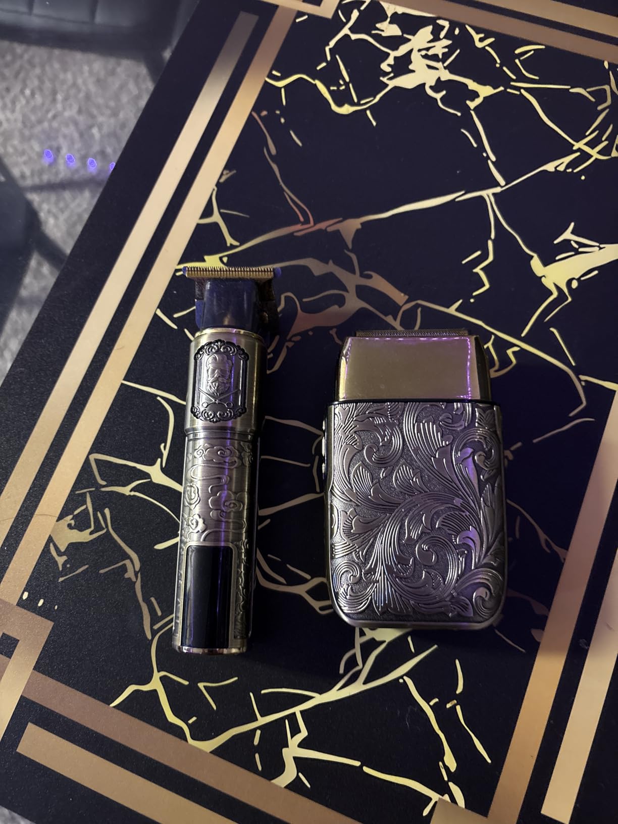 Ufree Foil Shaver and Beard Hair Trimmer Set, Men Electric Razor | 6500-7500RPM Head Shavers for Bald, Zero-Gap, Type-C, LED Display, T-Blade Line Versatile for Mustache, Stubble & Crisp Edge customer photo 1