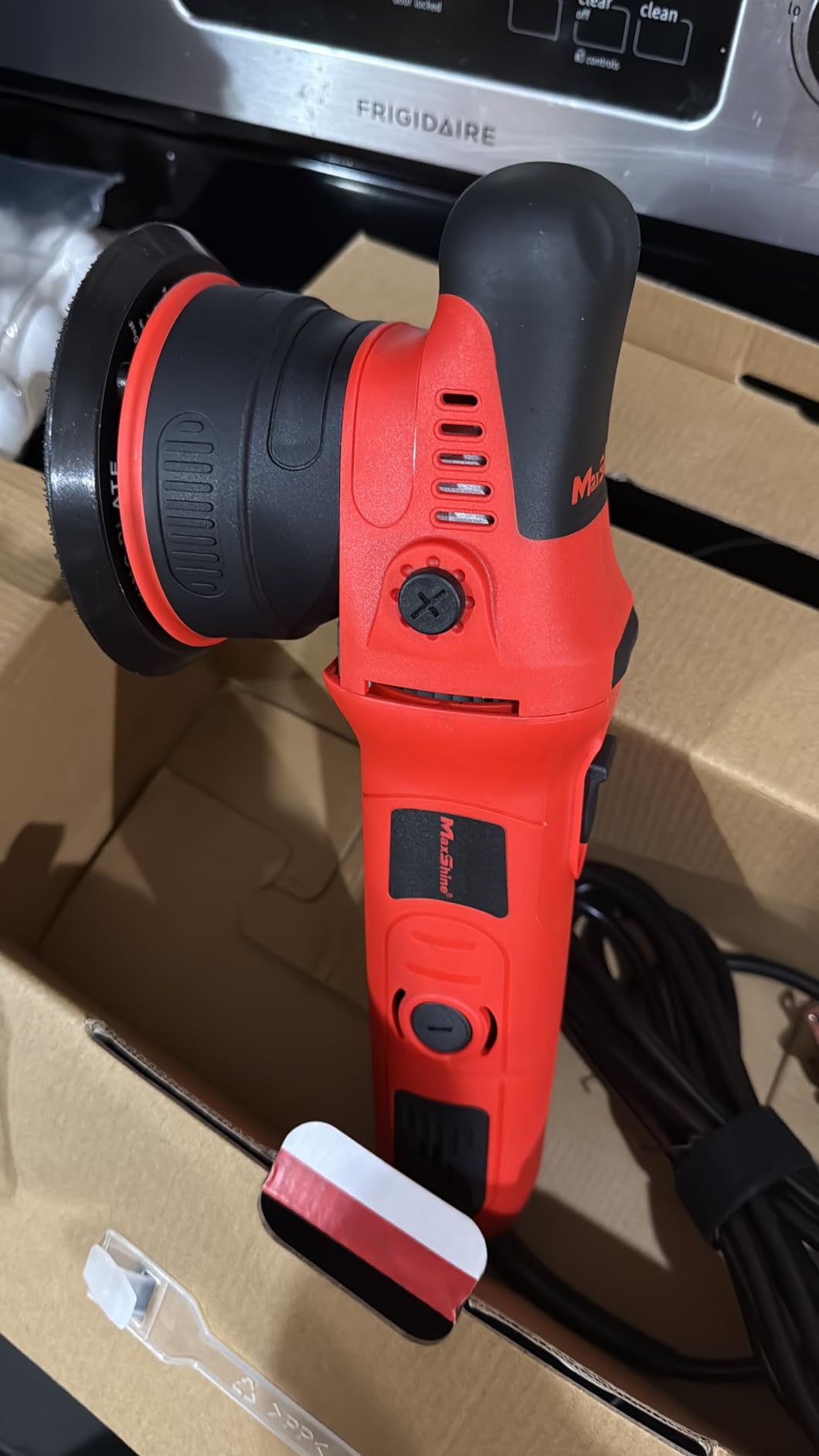 Maxshine M8S V2 Dual Action Polisher - 8mm Throw Random Orbital Buffer, 1000W Detailing Machine with 5-Inch Backing Plate, 6-Speed customer photo 1