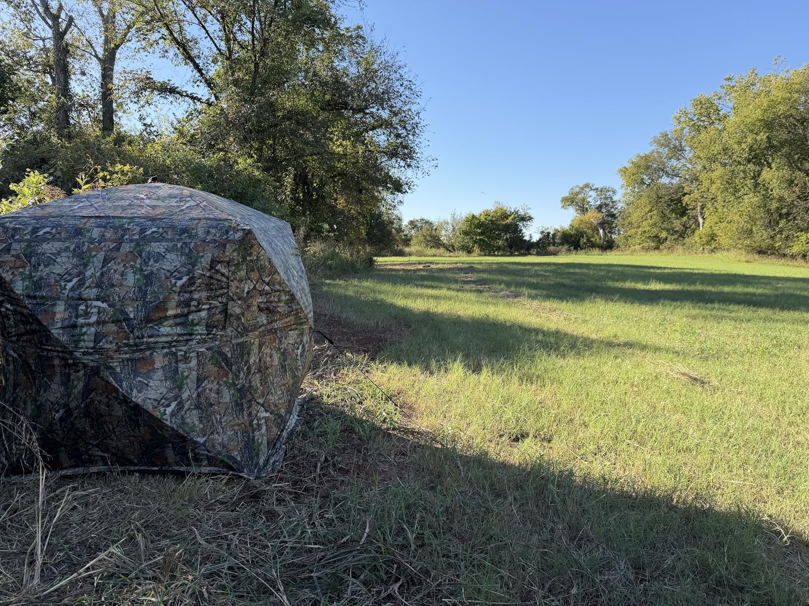 Lenotos Hunting Blind 270° See Through, Low-Noise 2-3 Person Pop Up Deer Blind, Portable Durable Ground Blind for Deer & Turkey Hunting customer photo 1