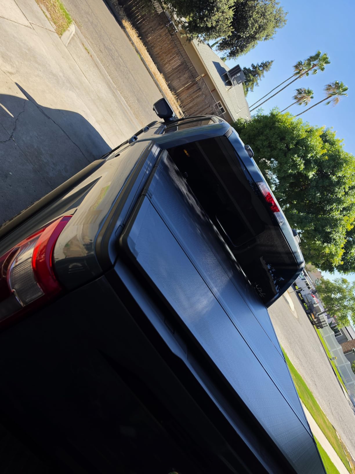 Tutel Hard Shell Folding Truck Bed Tonneau Cover|Fits 2015-2026 Ford F150 5'5