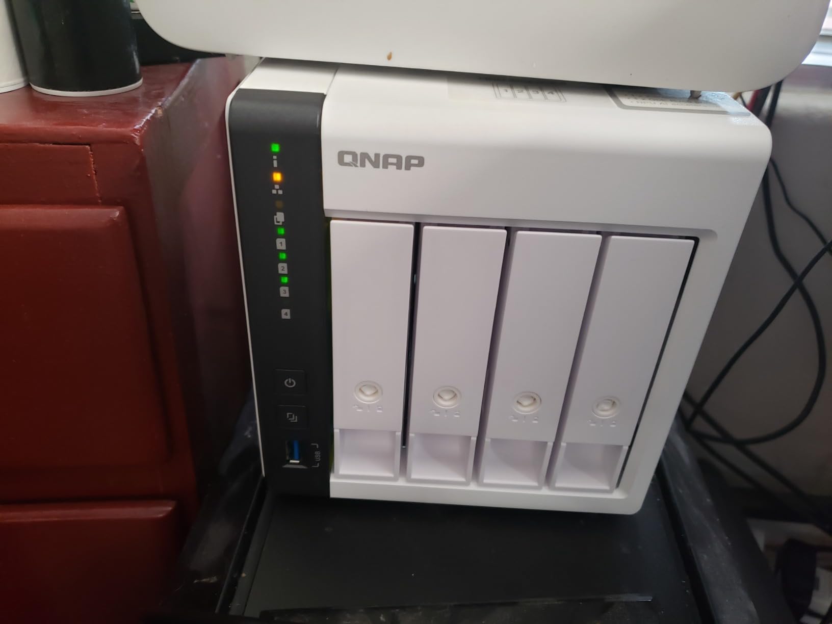 QNAP TS-433-4G-US 4 Bay NAS with Quad-core Processor, 4 GB DDR4 RAM and 2.5GbE Network (Diskless) customer photo 1