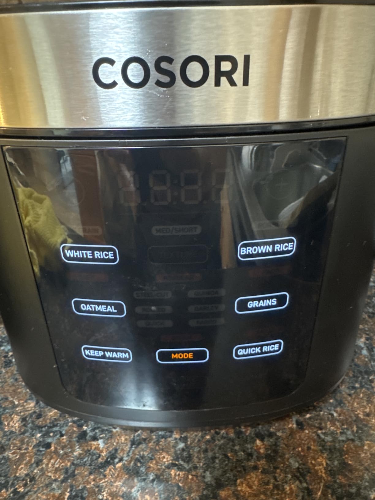 Cosori Rice Cooker 10 Cup, Fuzzy Logic, Ceramic Coating Inner Pot, 18-in-1 customer photo 2