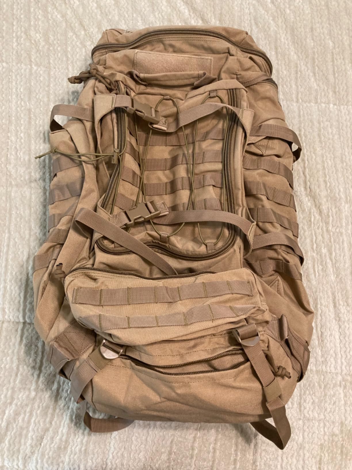 Large Internal Frame Backpack Tactical MOLLE Pack for Camping Backpacking Hunting Bushcraft Adventure 70L customer photo 2