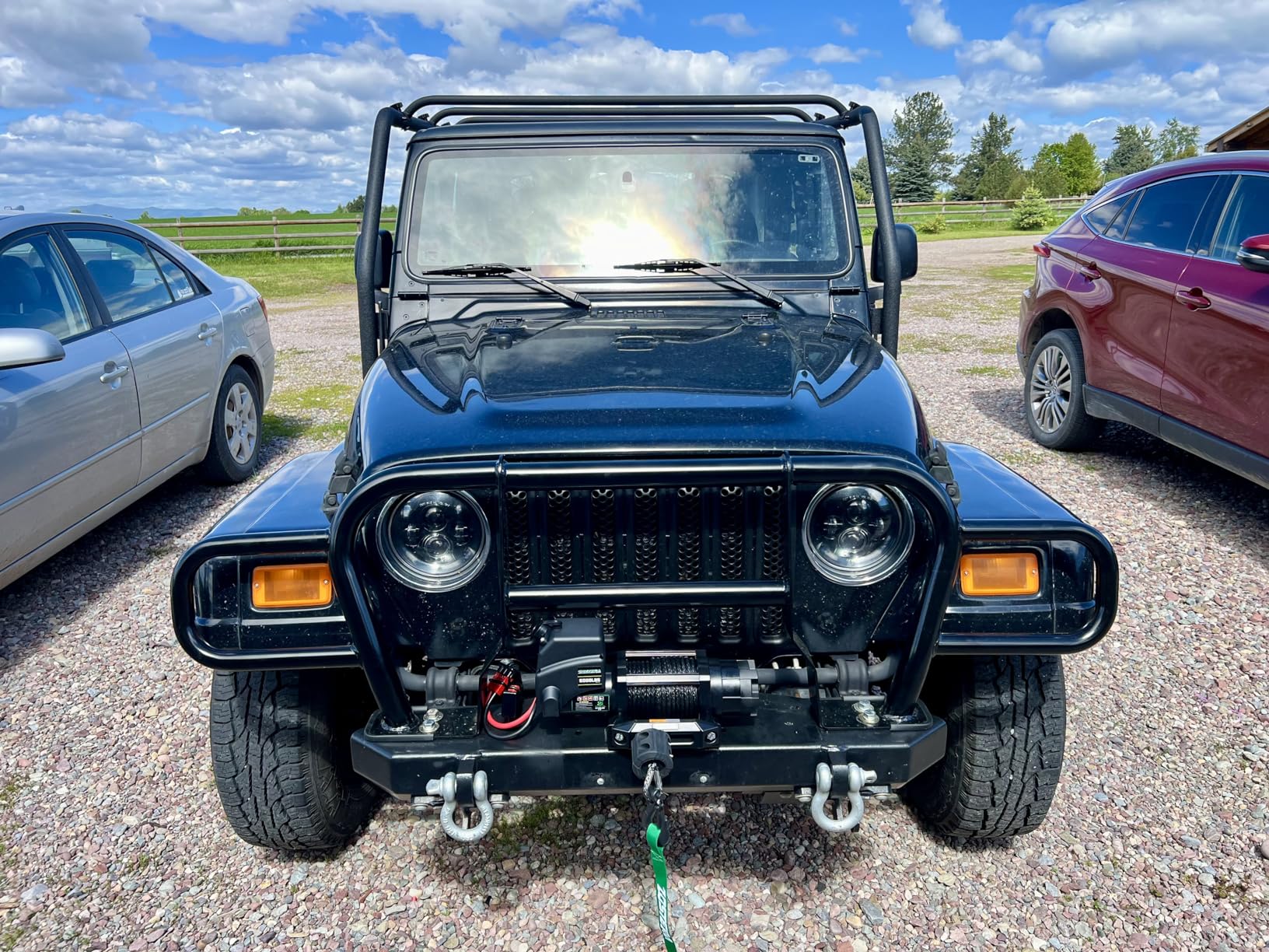 Winch with 1/4