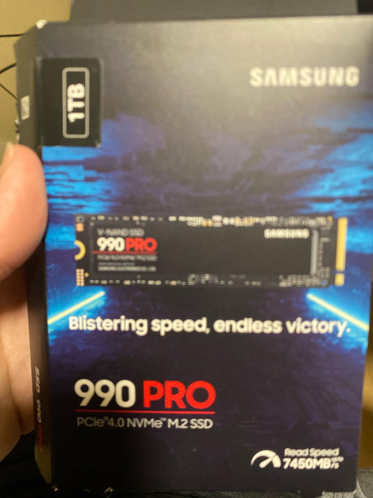 Samsung 990 PRO SSD 2TB NVMe M.2 PCIe Gen4, M.2 2280 Internal Solid State Hard Drive, Seq. Read Speeds Up to 7,450 MB/s for High End Computing, Gaming, and Heavy Duty Workstations customer photo 1