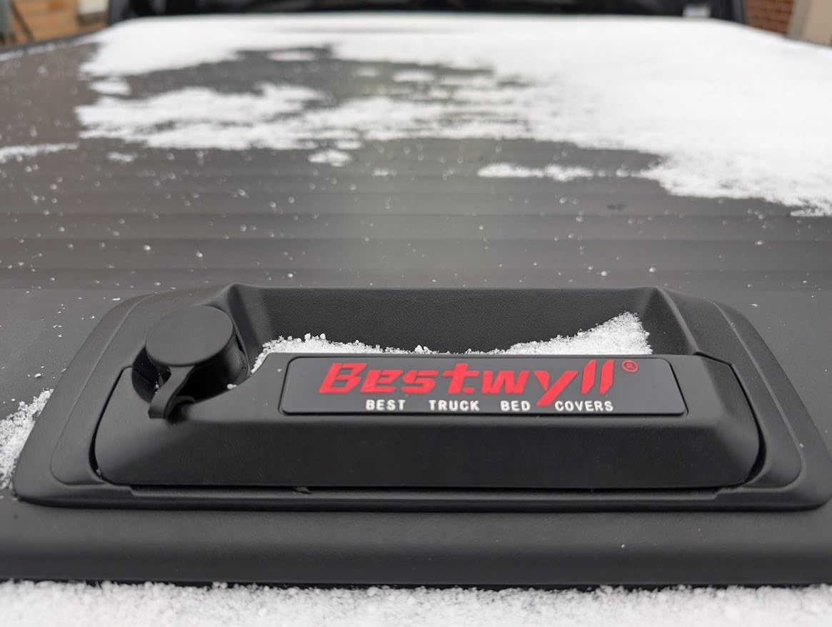 Retractable Hard Tonneau Cover Fits Ford F-150 2015-2026 5.5 Ft Short Bed, BoxLink Compatible, Original Hole Installation, Smooth Spring-Loaded Operation, (incl. Raptor/Lightning) | K22c customer photo 2