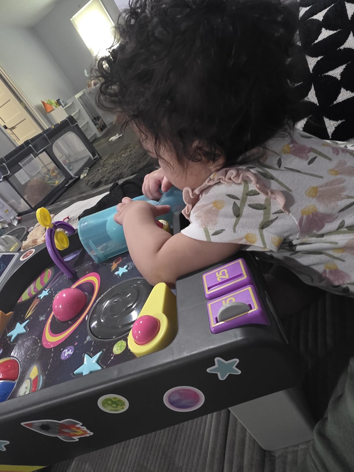 Little Tikes Old School My First Pinball Activity Table, Letters, Numbers, Planets, Counting, Sounds, Learning, Lights, Retro, Preschool Toy for Toddlers Girls Boys Ages 12 months, 1 - 2 Years customer photo 2