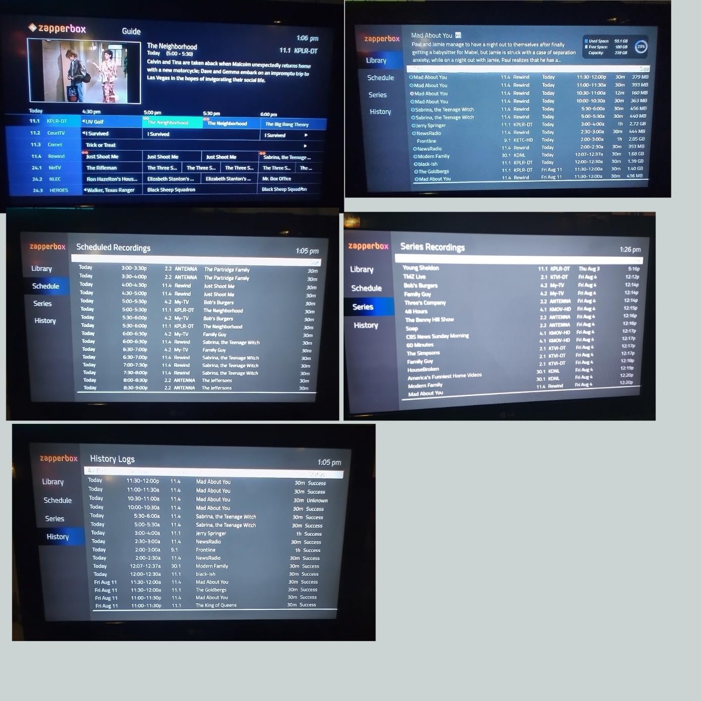 ZapperBox M1 ATSC 3.0 OTA Dual Tuner + DVR + Gateway with 4K, HDR, and Channel Guide customer photo 2