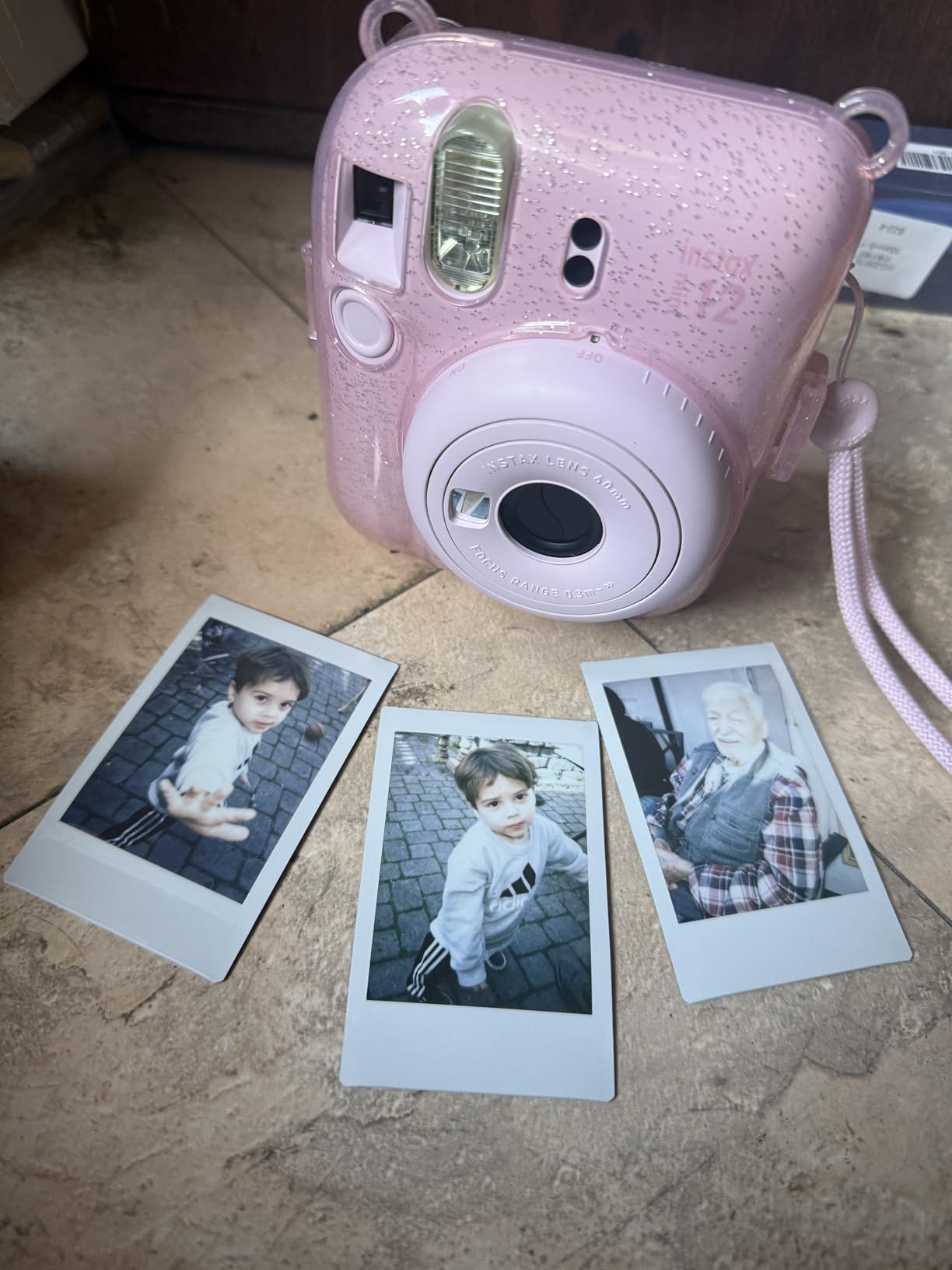 Fujifilm Instax Mini 12 Instant Camera - Blossom Pink customer photo 2