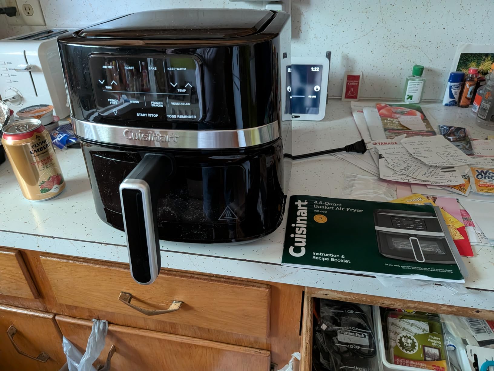 Cuisinart Air Fryer, 6-Quart Basket Large Fryer with 5 Cooking Functions, 5 Airfryer Presets, Dishwasher-Safe Parts, AIR-200NAS customer photo 1