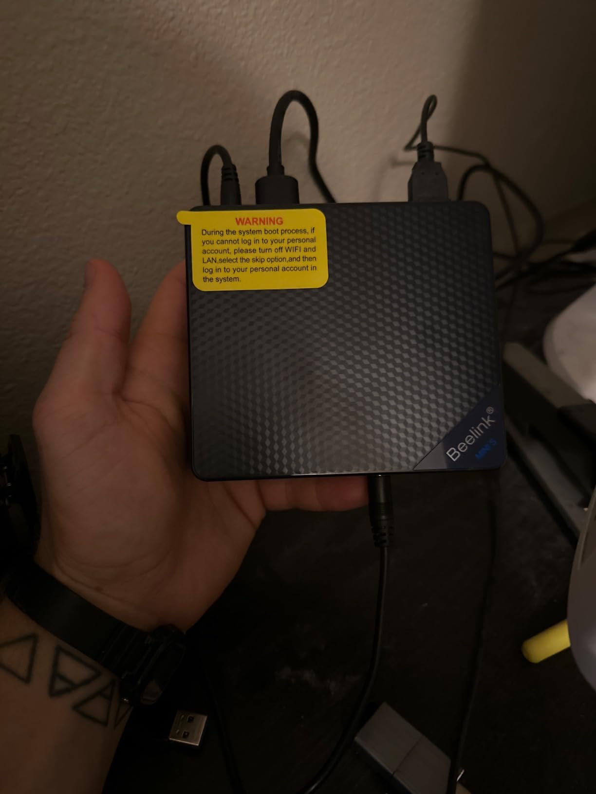Beelink Mini PC,12th Gen Intel Alder Lake-N100 up to 3.4 GHz, 16GB DDR4 RAM 500GB M.2 SSD Desktop PC, S12 Pro Mini Computers, 4K@60Hz Dual HDMI, USB3.2, WiFi 6 BT5.2, RJ45 LAN, Family-NAS/HTPC customer photo 1