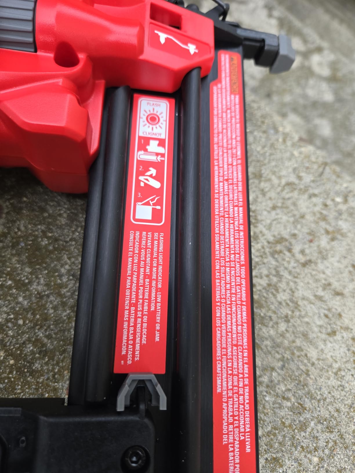 CRAFTSMAN V20 Brad Nailer, 18GA, Cordless, Bare Tool Only (CMCN618B) customer photo 1