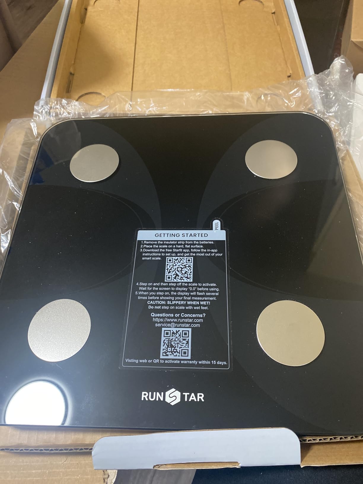 Scale for Body Weight and Fat Percentage, RunSTAR Digital Accurate Bathroom Smart Scale with Large Display, FSA&HSA Eligible 13 Body Composition Analyzer Sync App customer photo 2