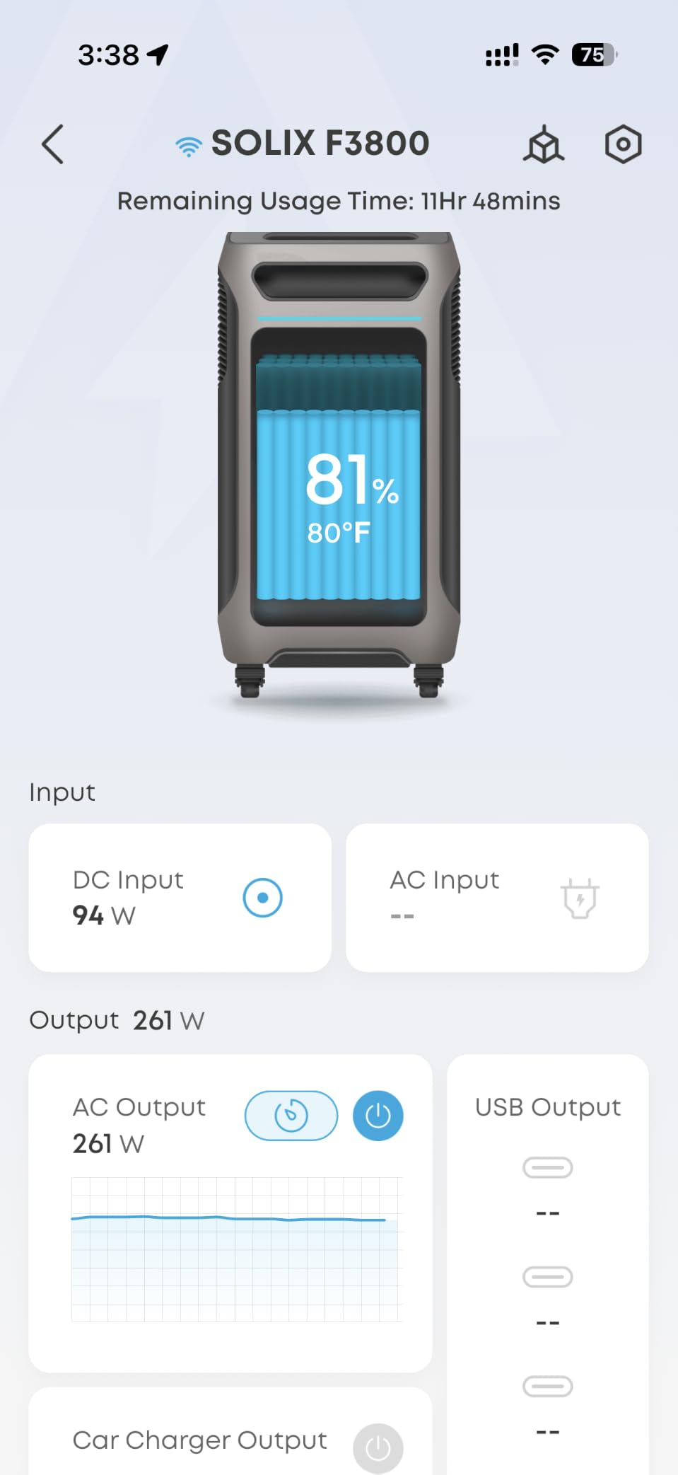 Anker SOLIX F3800 Portable Power Station, 3840Wh, LiFePO4 Batteries, Ultra-High 6000W AC Output with 120V/240V, Solar Generator for Home Backup, RVs, Emergencies, Power Outages, and Outdoor Camping customer photo 2