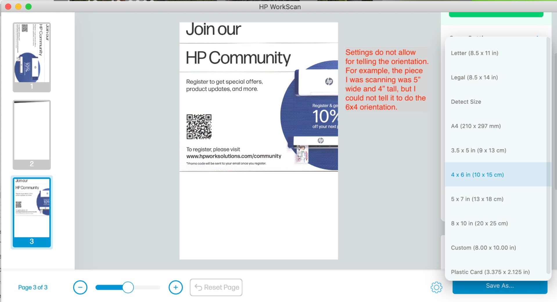 HP Small USB Document & Photo Scanner (HPPS100) customer photo 2