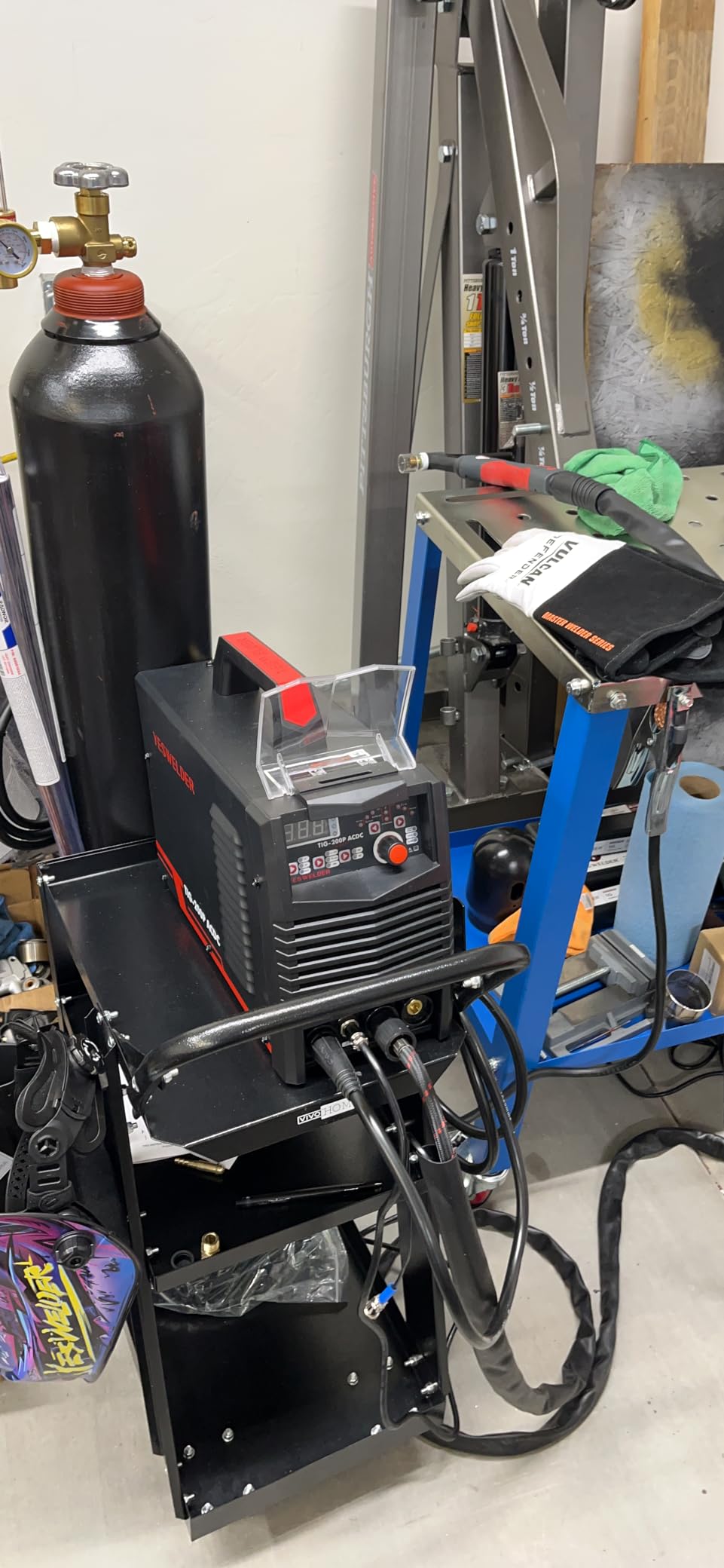 YESWELDER 200A AC/DC Aluminum Tig Welder TIG-200P ACDC TIG Welding Machine customer photo 2