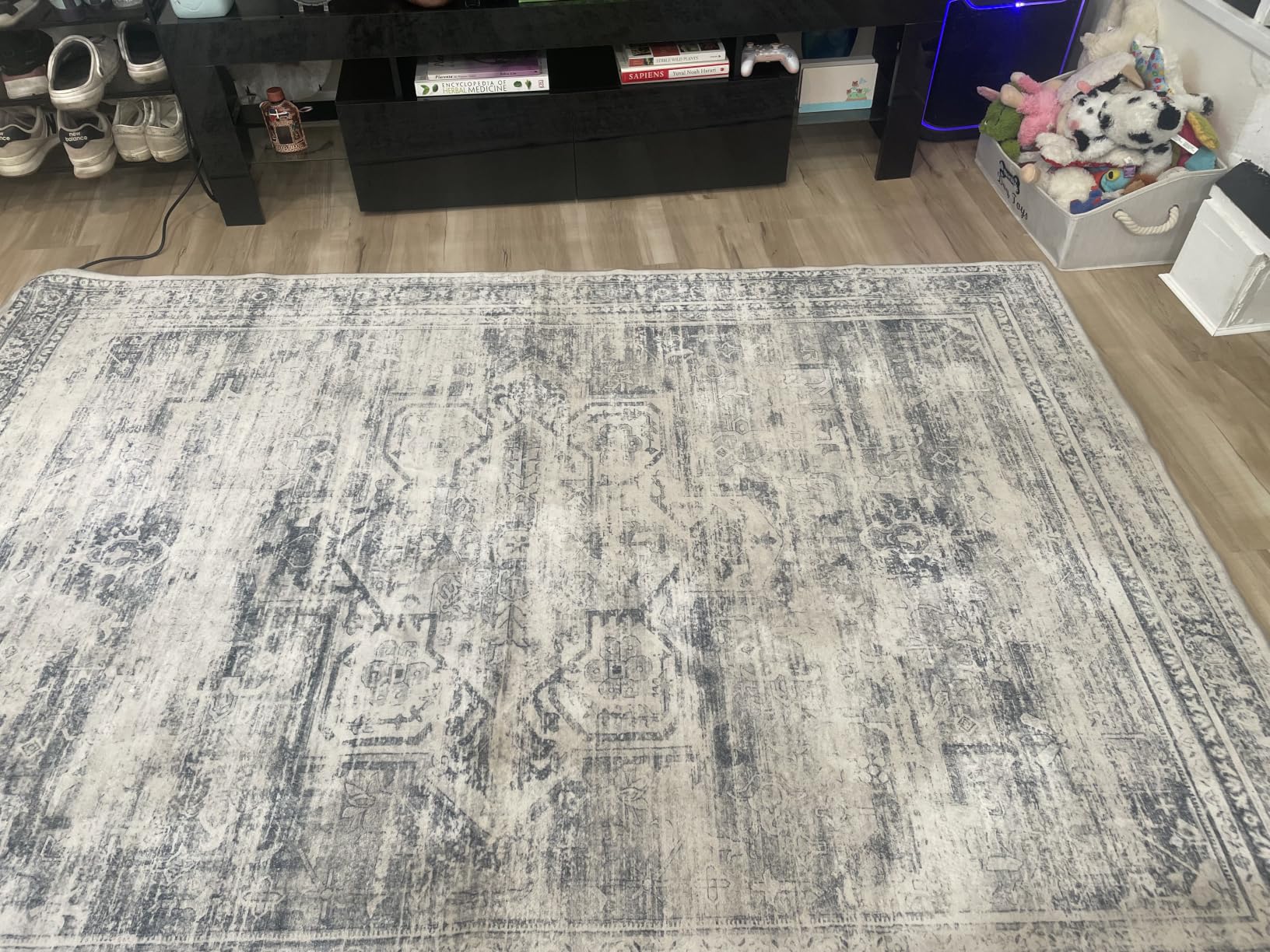 Shark StainStriker | Portable Carpet, Upholstery & Area Rug Cleaner | 4 Tools | Bonus Full-Size Solutions | Powerful Stain & Odor Remover | Deep Clean & OXY Solutions | Blue | PX202BRN customer photo 2