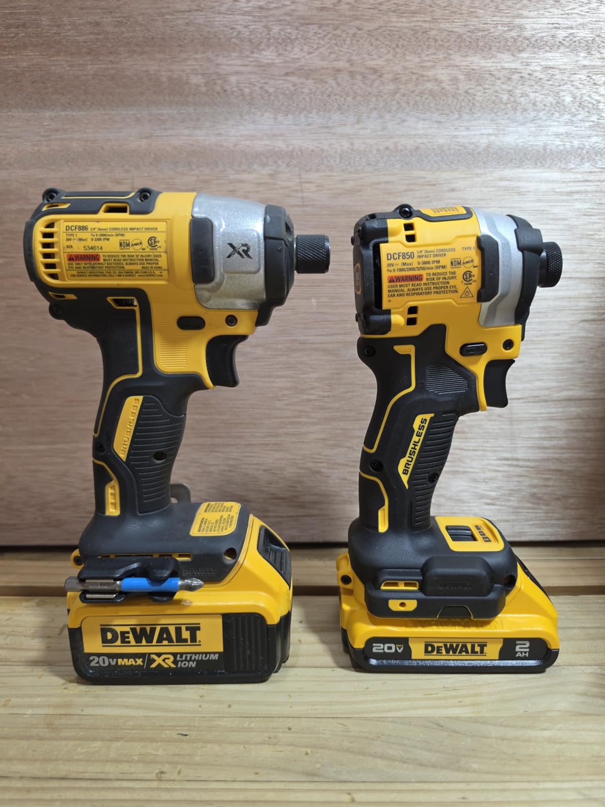 DEWALT DCF850B 20V Cordless Brushless Compact 1/4'' Impact Driver (Tool Only) customer photo 2