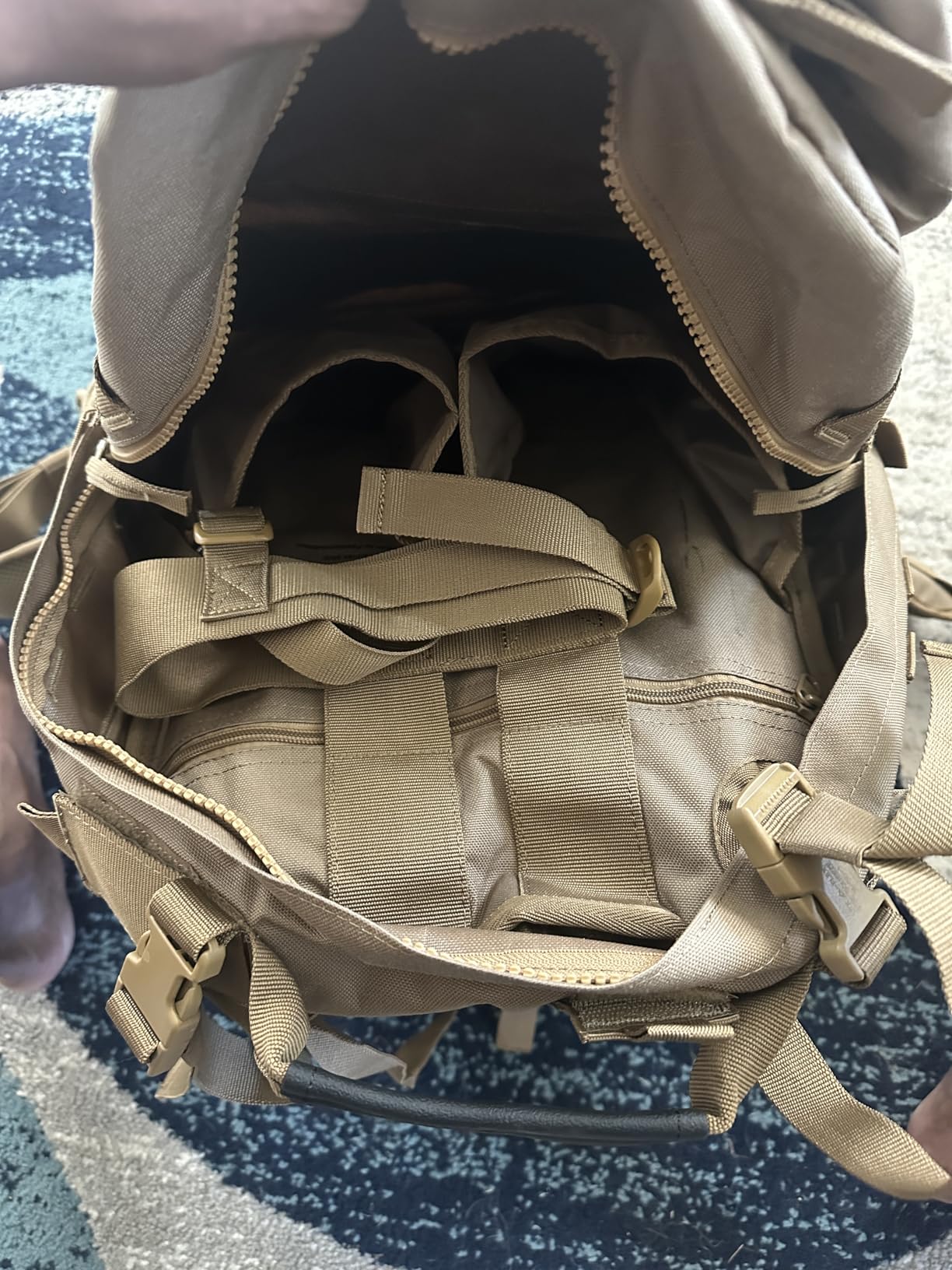 Akmax MOLLE II Medium Rucksack Military Tactical Backpack with Detachable Side Pouches & Upgraded Frame for Enhanced Comfort customer photo 2