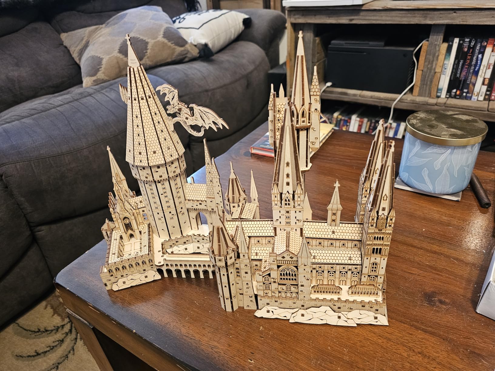 UGEARS Harry Potter Quidditch Pinball Machine - 3D Wooden Puzzles for Adults to Build, Mechanical Wooden Model Kits, Wood Brain Teaser Puzzles, Harry Potter 3D Puzzle Pinball Game for Fathers Day customer photo 1