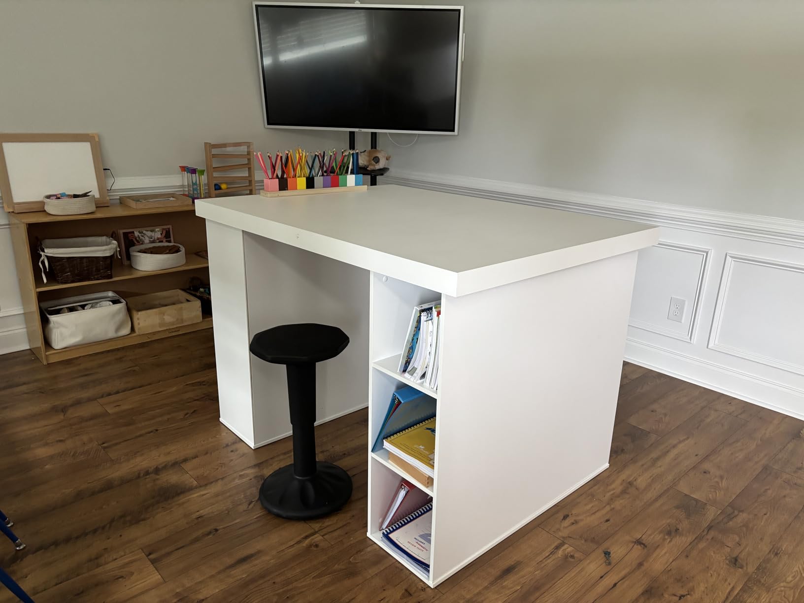 Vibe S1 55 Inch All-in-One Smart Board, 250+Apps, 4K UHD, Conference Device | Chrome OS, Interactive Touchscreen Display, Electronic Presentation Meeting Device for Office, Conference Room and Classroom customer photo 2